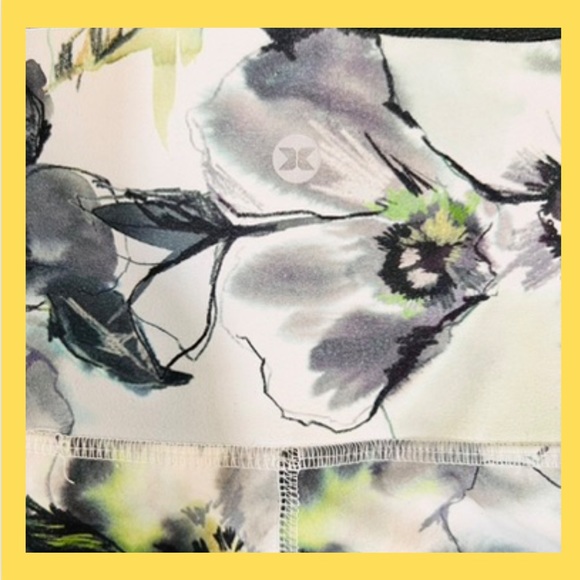 RBX leggings size medium, grey, white & green. - Picture 4 of 7